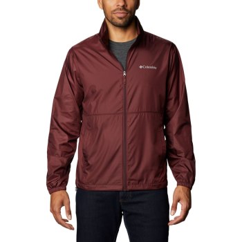 Columbia Creekview Windbreaker, Chamarras Vino Para Hombre | 098351-GVT